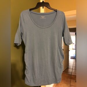 Motherhood maternity quarter sleeve top size L